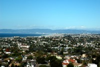 Outside of the Goodyear blimp, Los Arboles Park in Hollywood Riviera provides one of the best overhead views of the South Bay and Los Angeles basin. Photo by Randy Angel