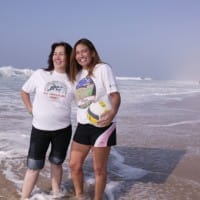 Holly Miyagawa (right) will compete in the National Kidney Foundation’s biannual U.S. Transplant Games, with a kidney donated by her cousin Darlene.