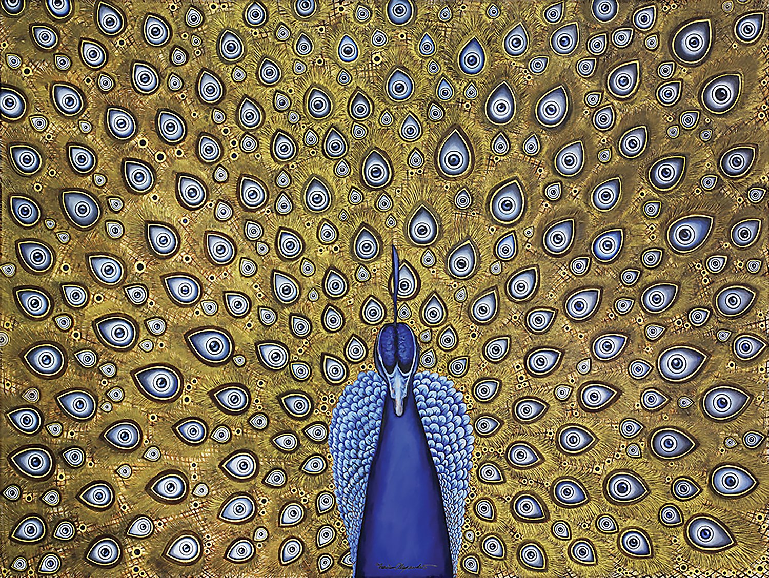 Discipline and detail, the sublime paintings of Fei Alexander