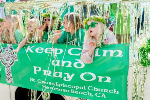 St Cross Hermosa Beach 2025 St. Patrick's Day Parade