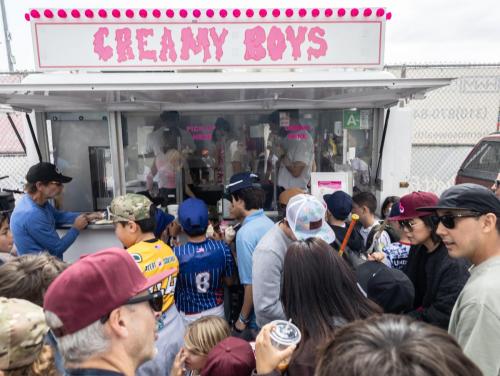 Creamy Boys Ice Cream.